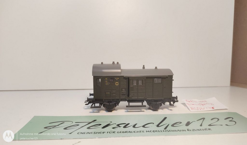 Märklin H0 AC 4699 Güterzug-Begleitwagen / Pwg / DRG
