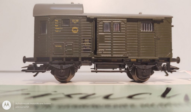 Märklin H0 AC 4699 Güterzug-Begleitwagen / Pwg / DRG