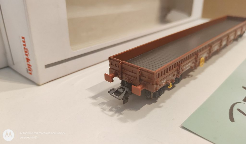 Märklin H0 AC 47003 Niederbordwagen / K / DB / OVP weiß