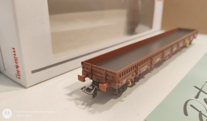 Märklin H0 AC 47003 Niederbordwagen / K / DB / OVP weiß