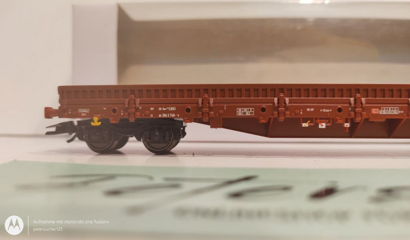 Märklin H0 AC 47003 Niederbordwagen / K / DB / OVP weiß