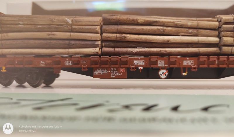 Märklin H0 AC 47139 Rungenwagen Roos 639 / K / DB / OVP weiß