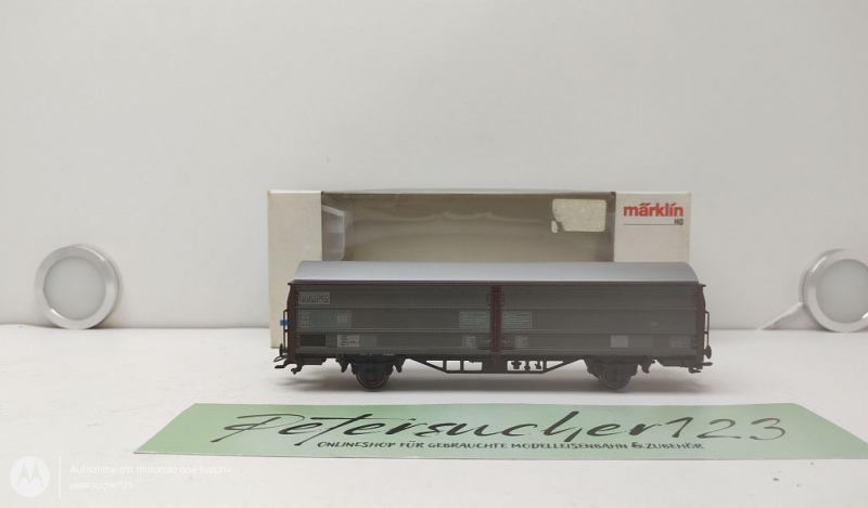 Märklin H0 4734 Schiebewandwagen / DB / OVP