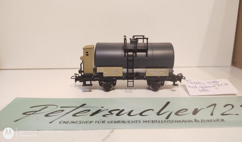 Märklin H0 AC 4786 1x Kesselwagen aus Güterwagen-Set "Historische Wagen SBB" / SBB
