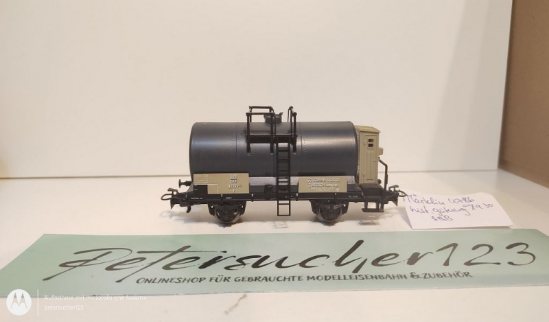 Märklin H0 AC 4786 1x Kesselwagen aus Güterwagen-Set "Historische Wagen SBB" / SBB