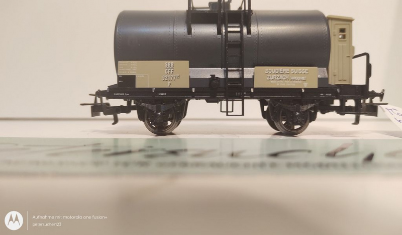 Märklin H0 AC 4786 1x Kesselwagen aus Güterwagen-Set "Historische Wagen SBB" / SBB