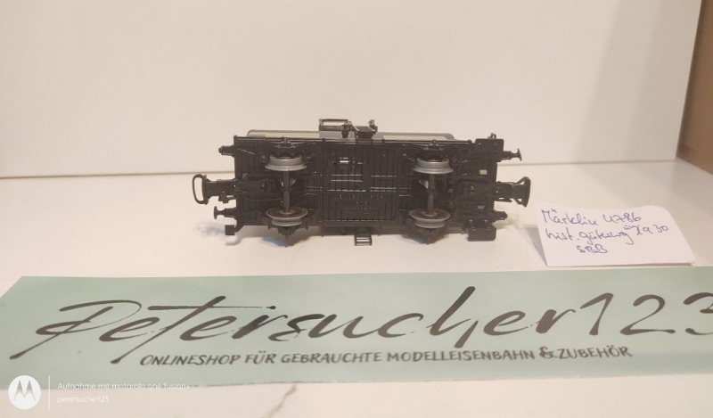 Märklin H0 AC 4786 1x Kesselwagen aus Güterwagen-Set "Historische Wagen SBB" / SBB