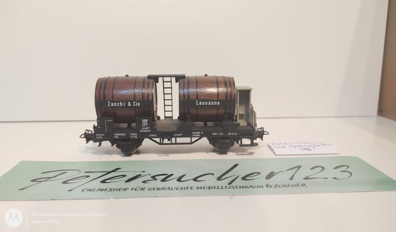 Märklin H0 AC 4786 1x Weinwagen aus Güterwagen-Set "Historische Wagen SBB" / SBB