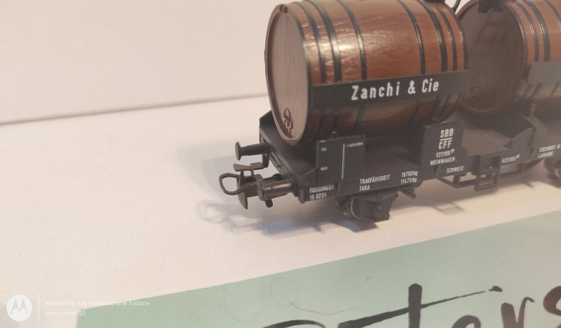 Märklin H0 AC 4786 1x Weinwagen aus Güterwagen-Set "Historische Wagen SBB" / SBB