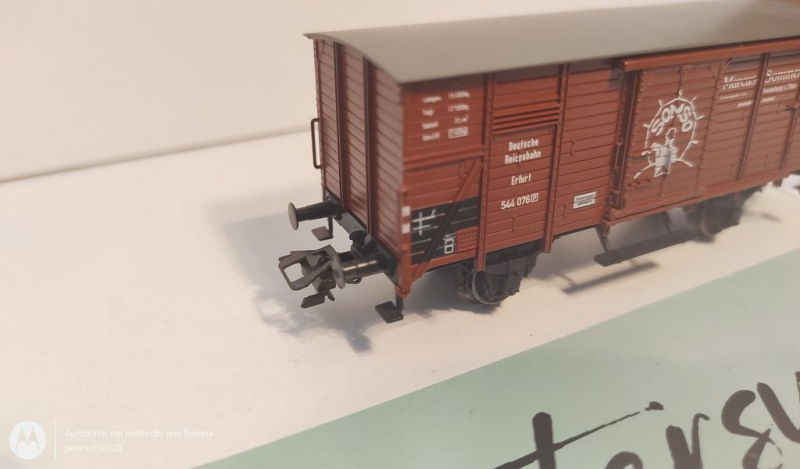 Märklin H0 AC 47895 1x Güterwagen aus Güterwagen-Set "650 J. Sonneberg" / NEM / DRG