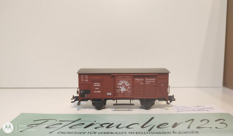 Märklin H0 AC 47895 1x Güterwagen aus Güterwagen-Set "650 J. Sonneberg" / NEM / DRG