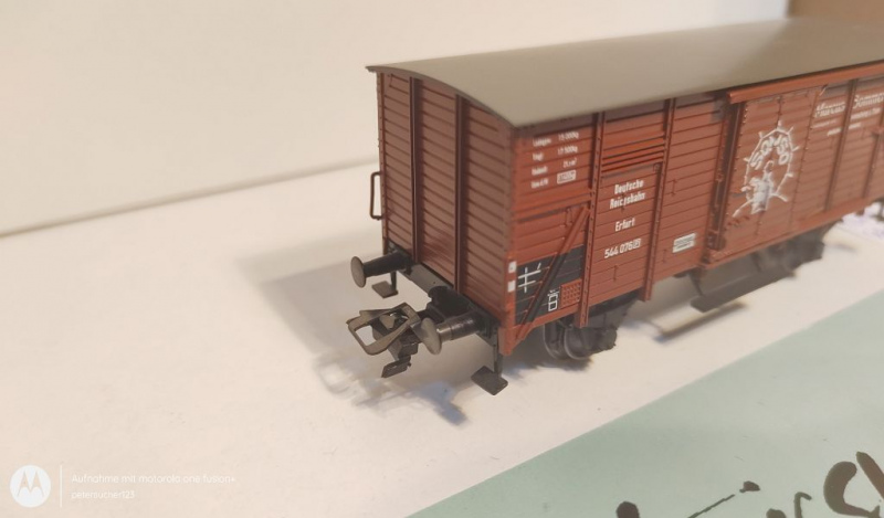 Märklin H0 AC 47895 1x Güterwagen aus Güterwagen-Set "650 J. Sonneberg" / NEM / DRG