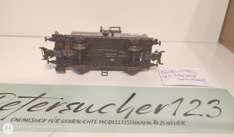 Märklin H0 AC 47895 1x Kesselwagen aus Güterwagen-Set "650 J. Sonneberg" / NEM / DRG