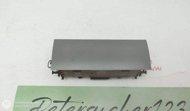 Märklin H0 AC 4791 1x gedeckter Güterwagen "AEG" aus Regional-Wagen-Set "Berlin"