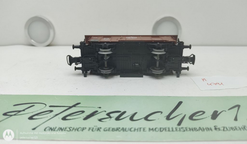 Märklin H0 AC 4791 1x gedeckter Güterwagen "AEG" aus Regional-Wagen-Set "Berlin"