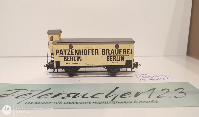 Märklin H0 AC 4791 1x Bierwagen aus Regionalwagen-Set "Berlin"