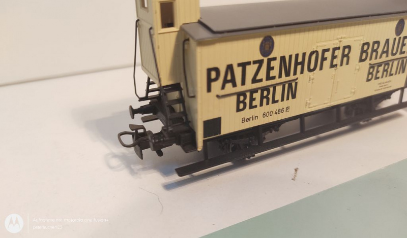 Märklin H0 AC 4791 1x Bierwagen aus Regionalwagen-Set "Berlin"