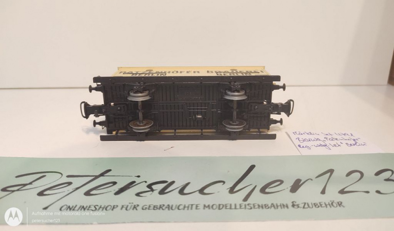 Märklin H0 AC 4791 1x Bierwagen aus Regionalwagen-Set "Berlin"