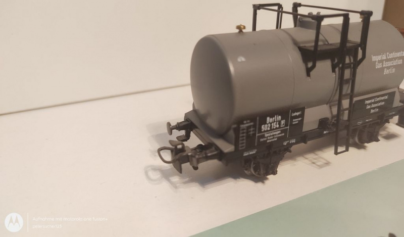 Märklin H0 AC 4791 1x Kesselwagen 502 154 aus Regionalwagen-Set "Berlin"