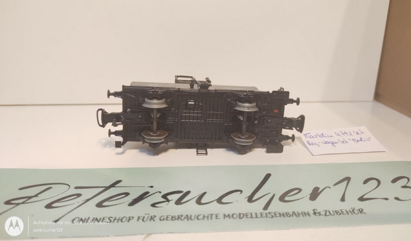 Märklin H0 AC 4791 1x Kesselwagen 502 154 aus Regionalwagen-Set "Berlin"
