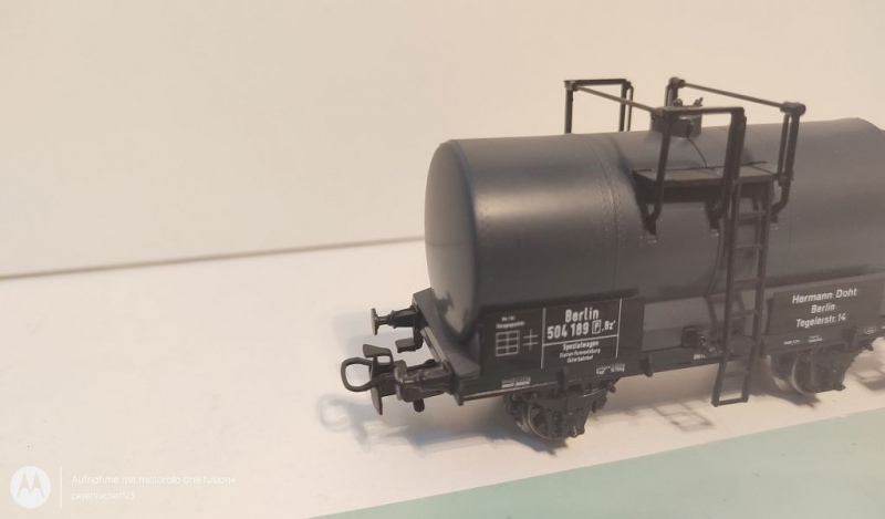 Märklin H0 AC 4791 1x Kesselwagen 504 189 aus Regionalwagen-Set "Berlin"