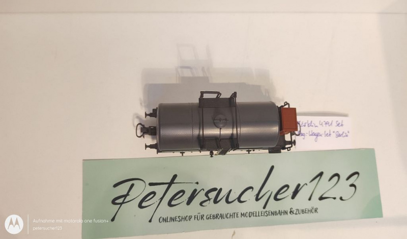 Märklin H0 AC 4791 1x Kesselwagen 504 189 aus Regionalwagen-Set "Berlin"