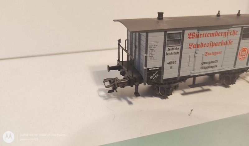 Märklin H0 AC 48099 ged. Güterwagen "Würt. Landesspark." Museum 1999 / NEM / DRG