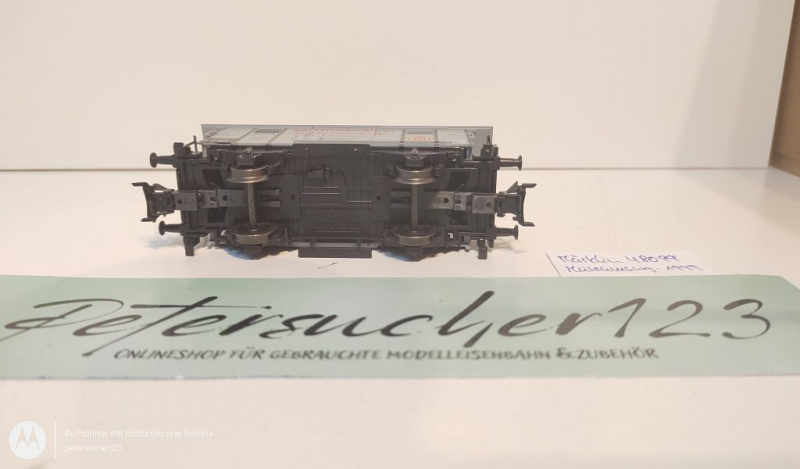 Märklin H0 AC 48099 ged. Güterwagen "Würt. Landesspark." Museum 1999 / NEM / DRG