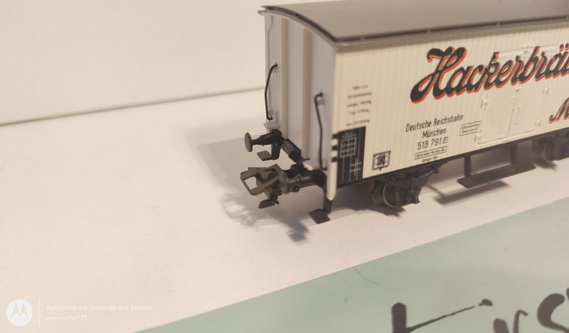 Märklin H0 AC 48301 Bierwagen "Hackerbräu" 19. Int MoBa Muc 2001 / NEM / DRG