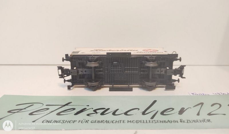 Märklin H0 AC 48301 Bierwagen "Hackerbräu" 19. Int MoBa Muc 2001 / NEM / DRG
