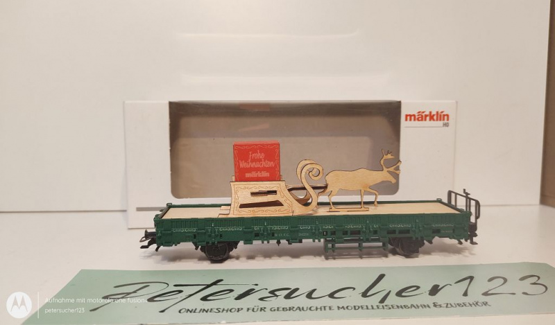 Märklin H0 AC 48414 Weihnachtswagen 2014 / K / OVP