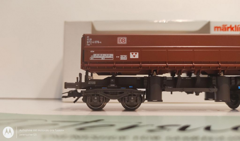 Märklin H0 AC 48450 Schüttgut Kippwagen / K / DB / OVP weiß