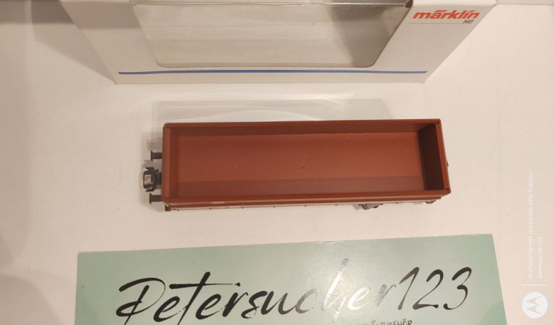 Märklin H0 AC 48450 Schüttgut Kippwagen / K / DB / OVP weiß
