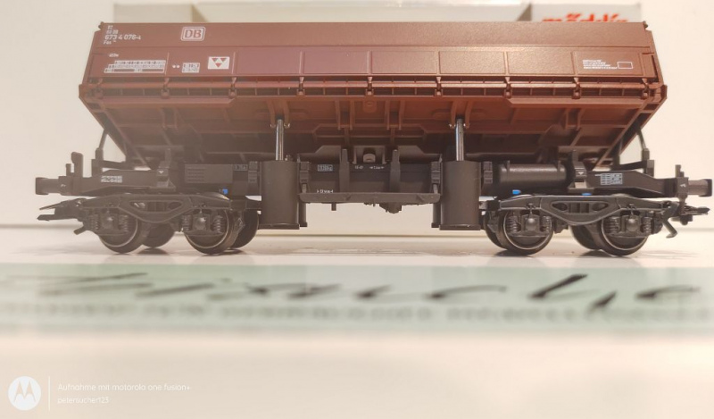 Märklin H0 AC 48450 Schüttgut Kippwagen / K / DB / OVP weiß