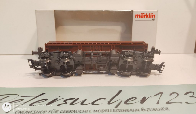 Märklin H0 AC 48450 Schüttgut Kippwagen / K / DB / OVP weiß