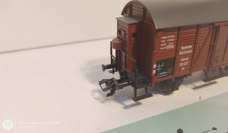 Märklin H0 AC 48750 ged. Güterwagen mit Bremserhaus / 80 007 / NEM / DRG
