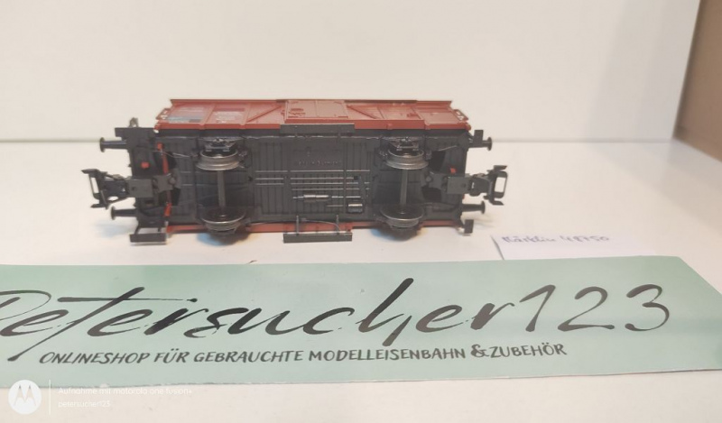 Märklin H0 AC 48750 ged. Güterwagen mit Bremserhaus / 80 007 / NEM / DRG