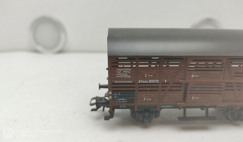 Märklin H0 AC 4888 Viehwagen / NEM / DRG