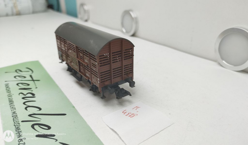 Märklin H0 AC 4888 Viehwagen / NEM / DRG