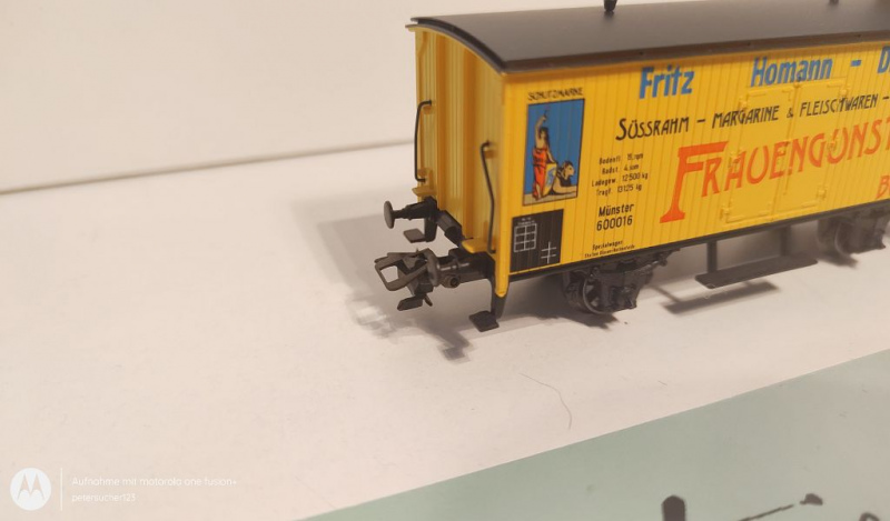 Märklin H0 AC 4891 gedeckter Güterwagen "Frauengunst" / NEM