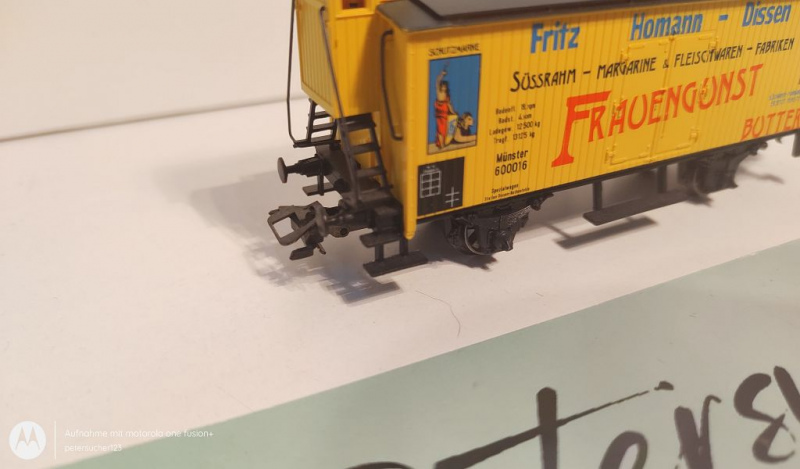 Märklin H0 AC 4891 gedeckter Güterwagen "Frauengunst" / NEM