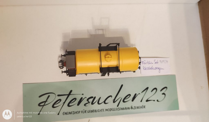 Märklin H0 AC 48924 Kesselwagen Brmshs "Fri-Ho-Di" aus Set "Fritz Homann Dissen" / DRG