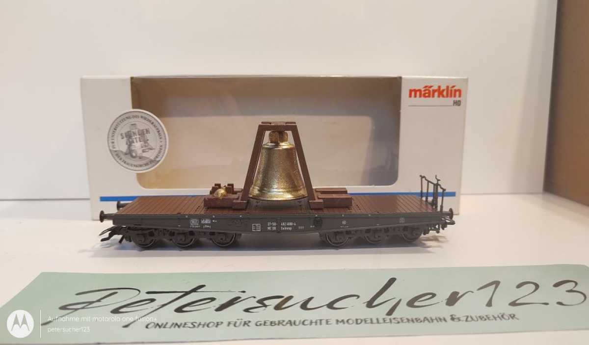 Märklin H0 AC 84866 Schwerlastwagen Messing-Glocke Dresden / NEM / DR / OVP