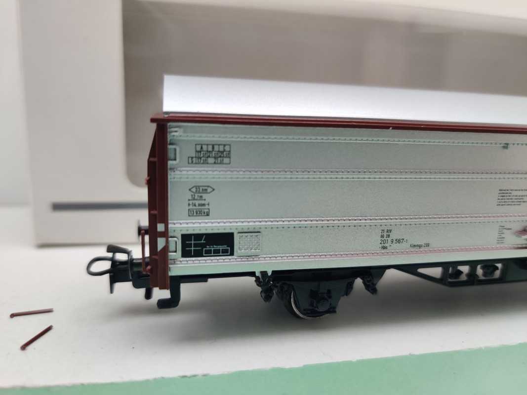 Märklin H0 00756-22 Schiebewandwagen Klmmgs299 Hbis299 / NEM / DB / OVP