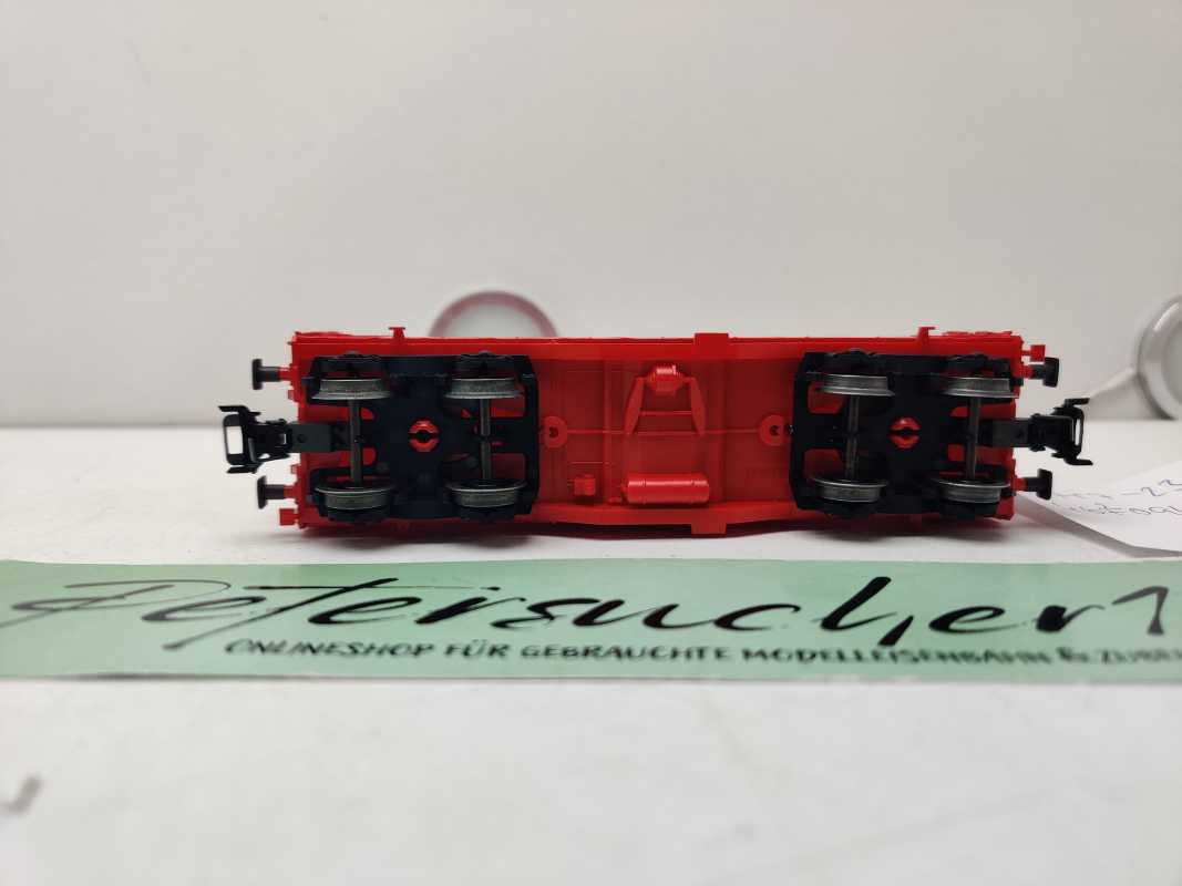 Märklin H0 AC 00757-23 / 467 2 094-8 / Shimmns-tu 718 Schiebeplanenwagen, „Railion“, DB AG / Rot