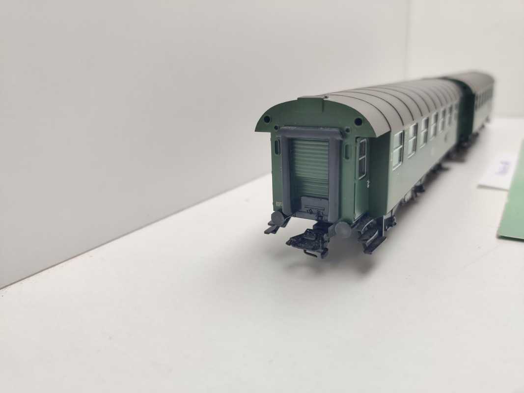 Märklin H0 AC 00770-07 Umbauwagen-Paar 13+14 B3yge aus Display / NEM / DB