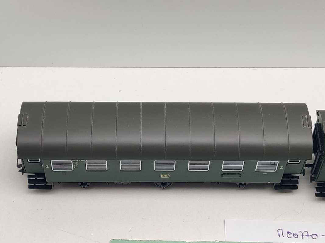 Märklin H0 AC 00770-07 Umbauwagen-Paar 13+14 B3yge aus Display / NEM / DB