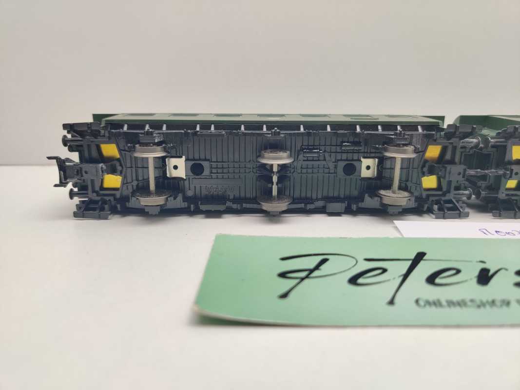 Märklin H0 AC 00770-07 Umbauwagen-Paar 13+14 B3yge aus Display / NEM / DB