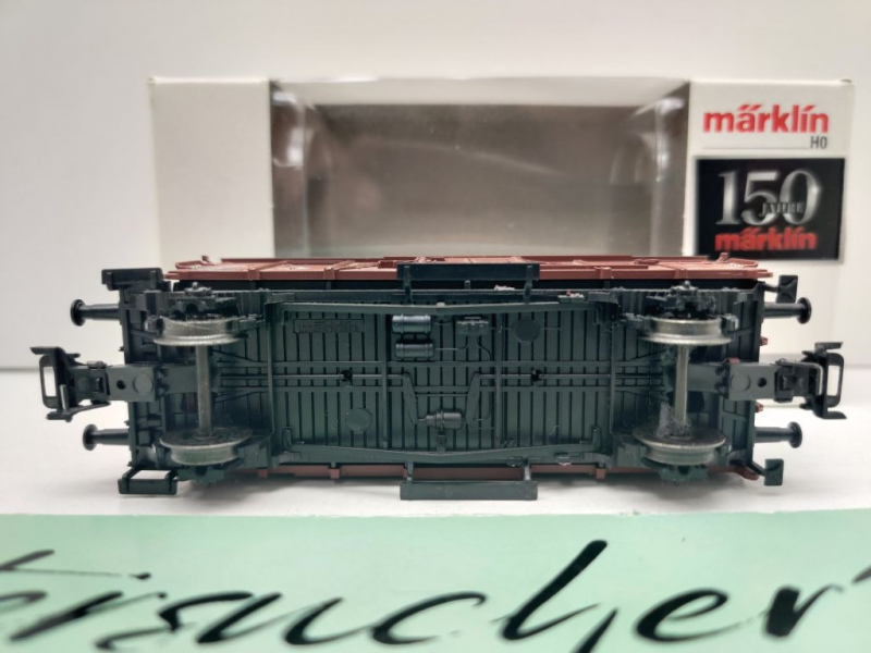 Märklin H0 AC 00773-12 gedeckter Güterwagen "Oppeln" Gmrs30 / NEM / DB / OVP weiß