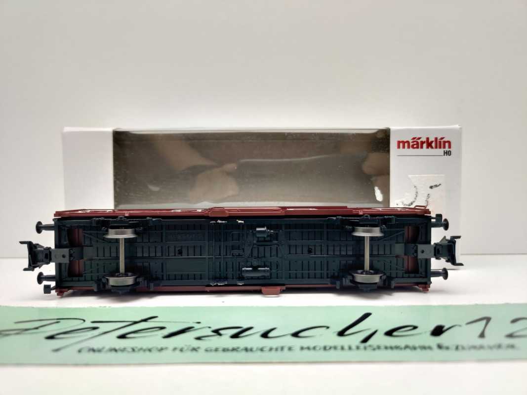 Märklin H0 00779-03 Spundwandwagen 265-3 Gbks256 aus Display / NEM / DB / OVP